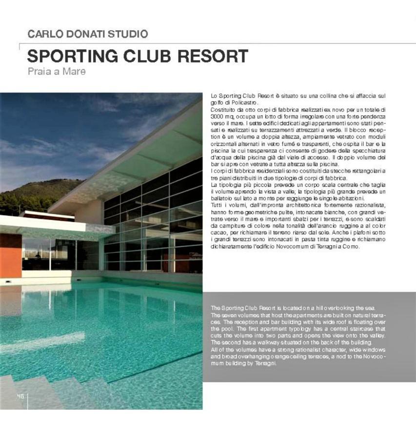 Sporting Club Resort Прая а Маре Екстериор снимка